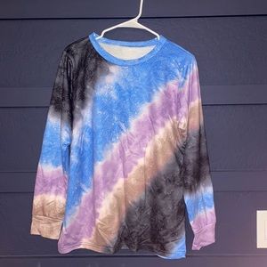 galaxy long sleeve tee